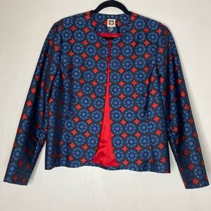 Anne Klein Medallion Jacket